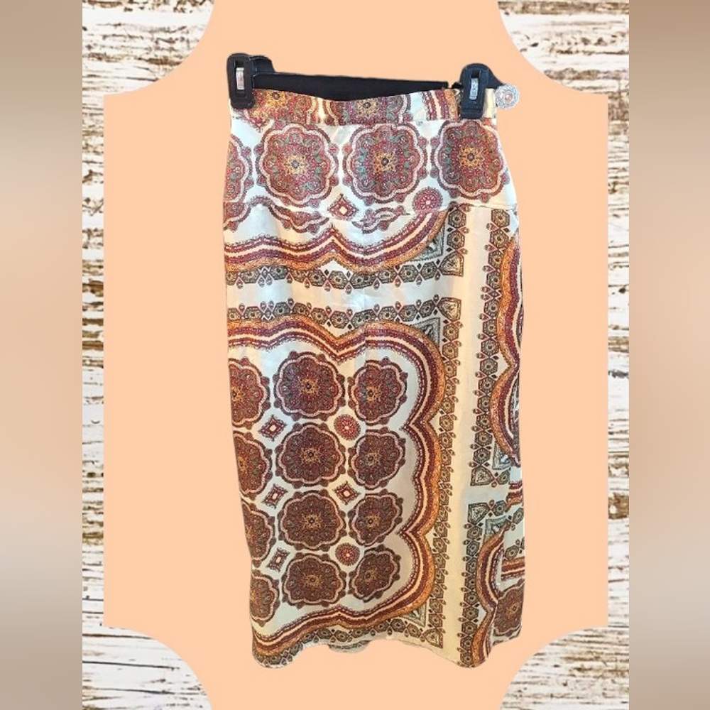 TopShop Satin Wrap Skirt
